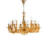 Lustre 24 lumières, Iran années 1950