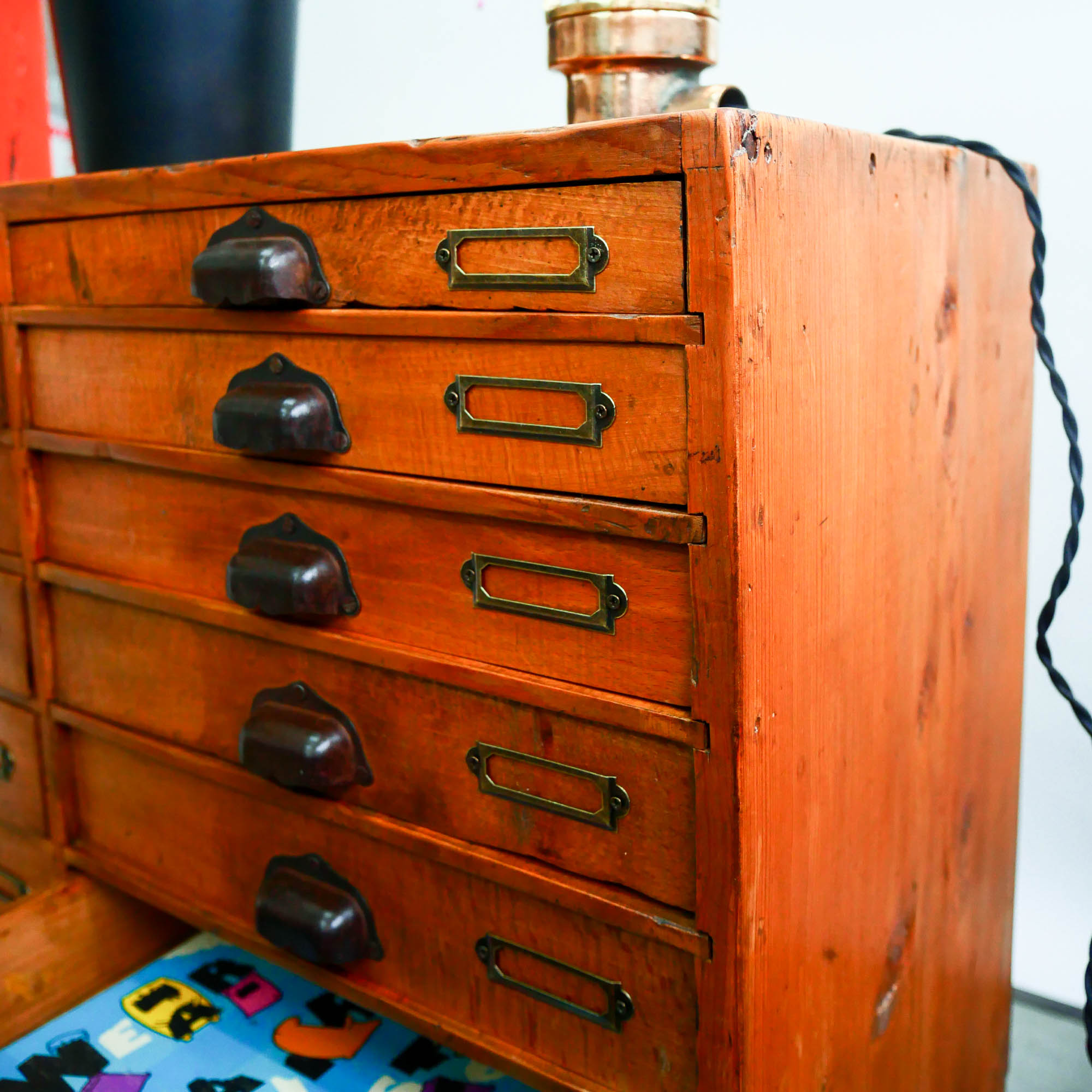 32-drawer trade cabinet