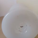 Antique vase, opalescent and floral.