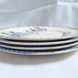 Vintage blue dinner plates