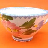 Quimper Keraluc France floral decorated cider bowl cup