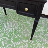 Black desk