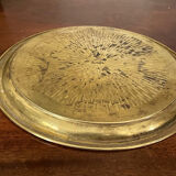 Old brass pocket tray