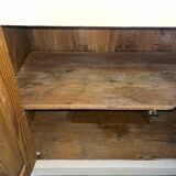 Buffet en sapin peint crème