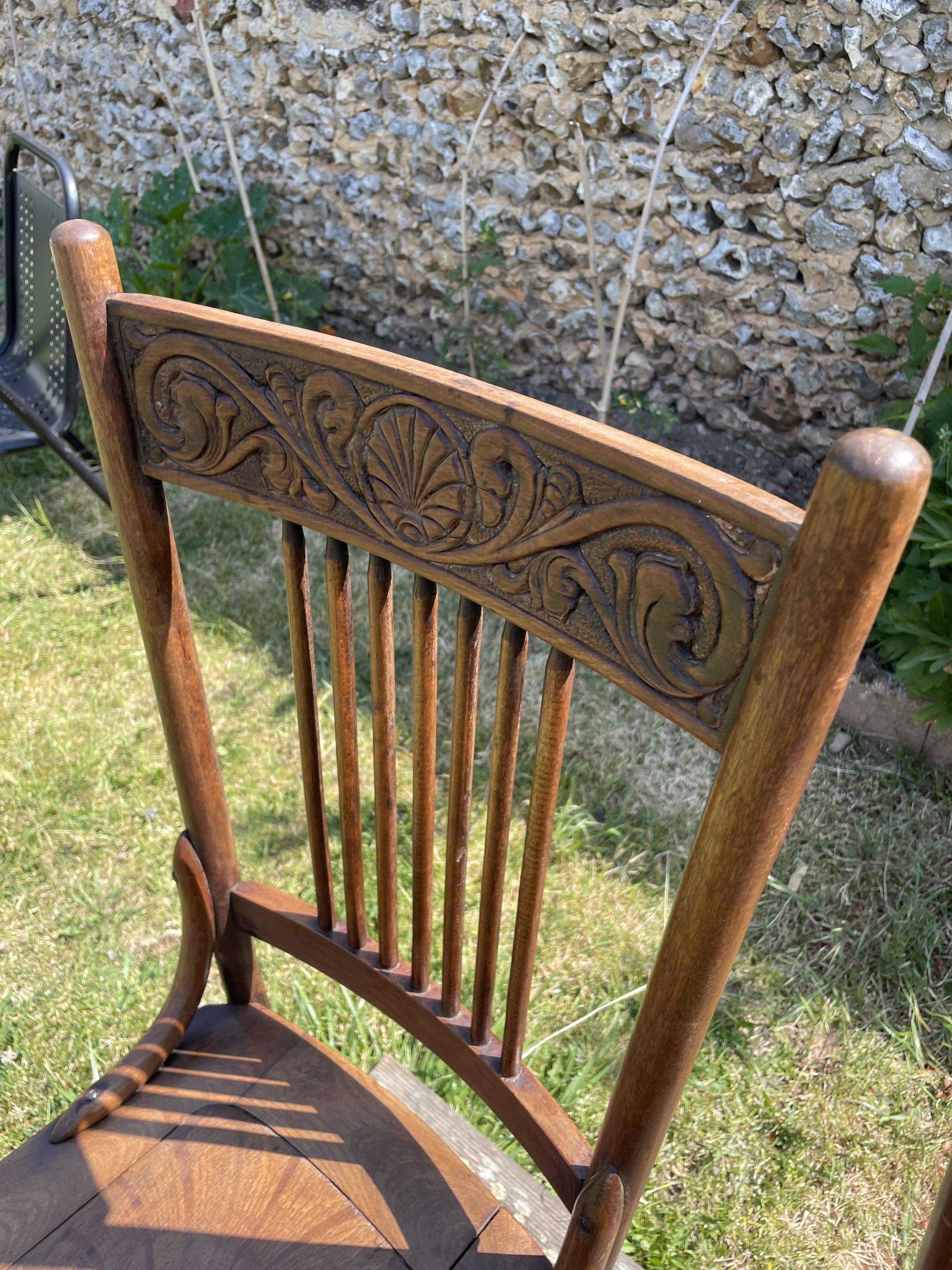 Paire de chaises bistro