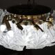 Verona, Luxury Italian Murano Glass Ceiling Light or Flush Mount, 1980s