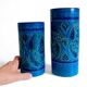 Vases en céramique Rimini Blu d'Aldo Londi, Bitossi, Italie, années 1960.