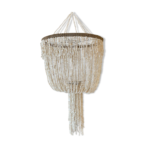 Lustre luminaire abat-jour suspension