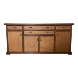 Rattan sideboard