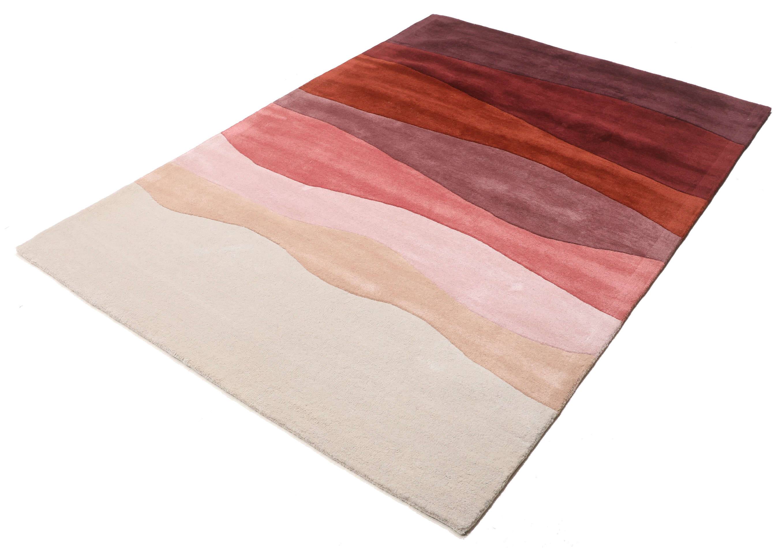 Tufted wool rug by Giulia Sola 160x230cm
