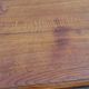 Blond oak desk from the 1900s/1920s 2 drawers feet Louis Philippe