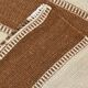 3x11 Beige Brown Striped Pattern Kilim Runner Rug, 78x327Cm