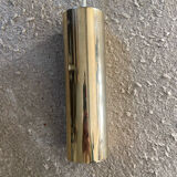 Vintage brass tube pendant light