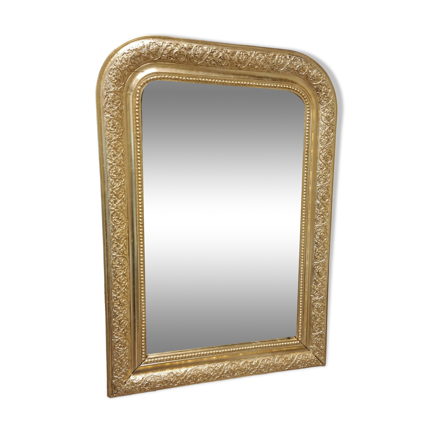 Antique Louis Philippe gilded mirror