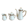 Coffee service in porcelain vignaud limoges - 1950