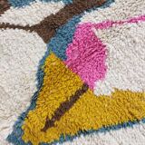 Handmade moroccan berber carpet 293 x 187 cm