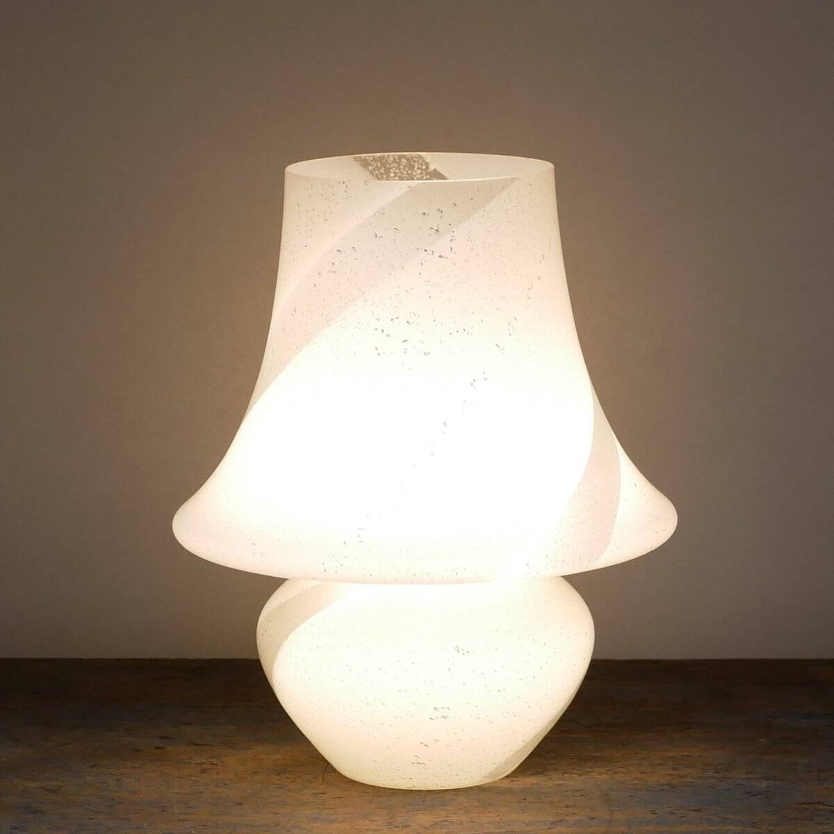 Lampe de table Mushroom en verre de Murano par Manifattura di Murano, années 70