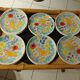 12 Valauris dessert plates