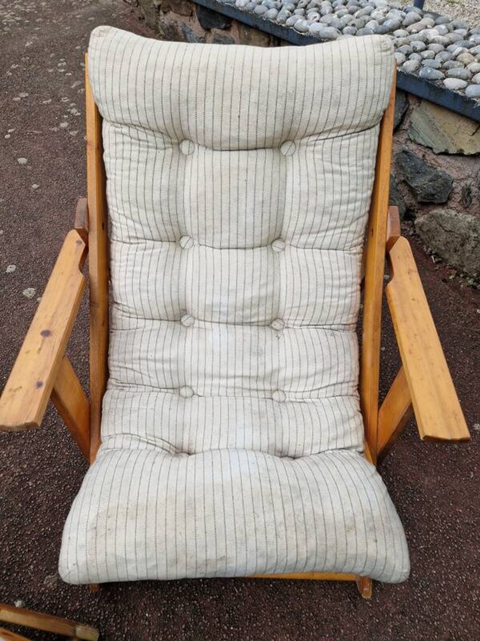 Paire de fauteuils pliants à 3 positions variables modèle Kontiki par Gillis Lundgren