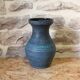 Vase en céramique bleu Accolay
