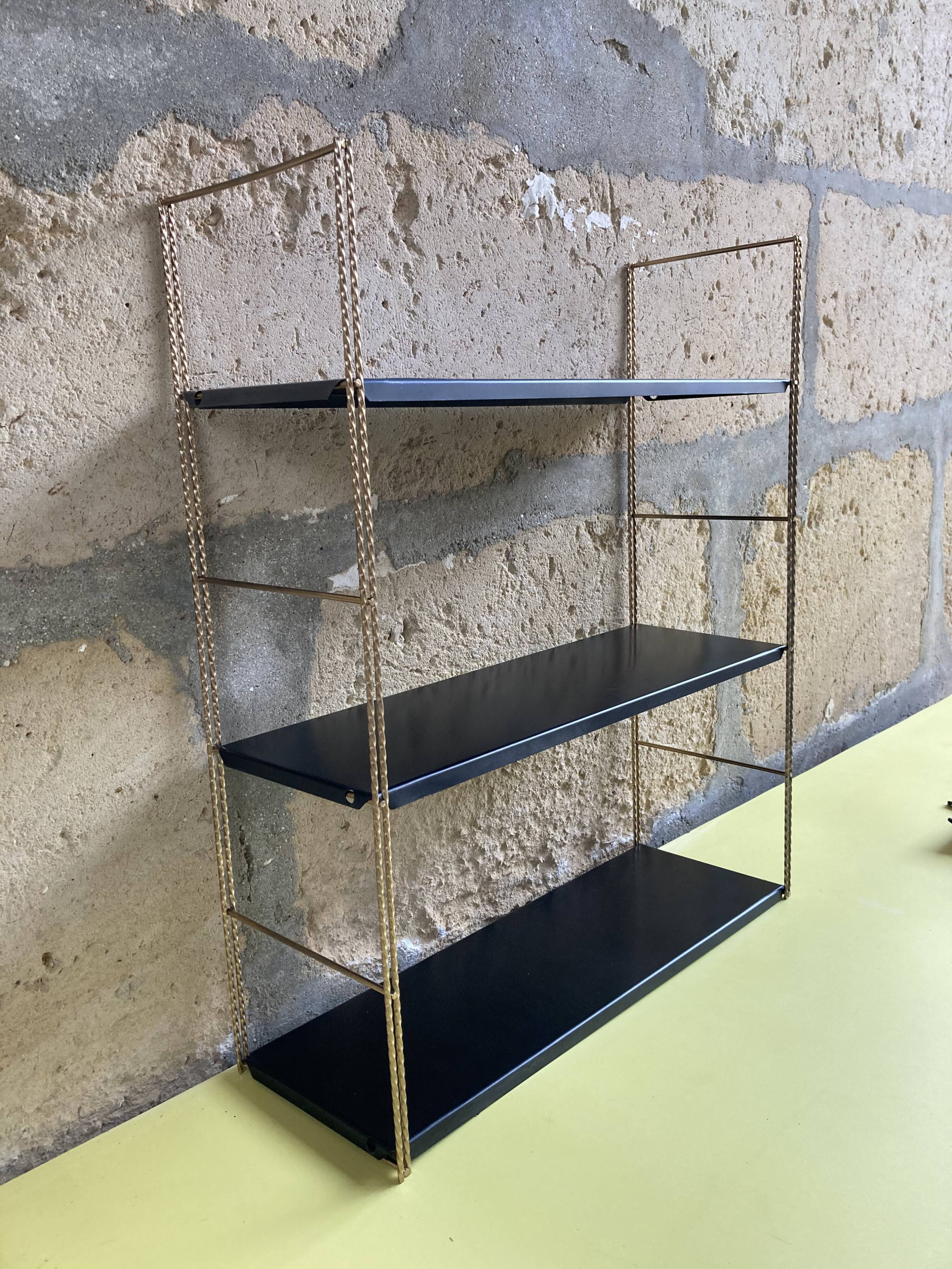 Metal thong shelf