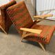 Pair of armchairs from the 60s Italian design