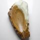Brutalist vintage green onyx ashtray, 1950s-70s, Italy.