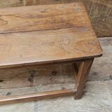 Old Burmese teak bench