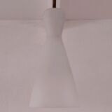 Suspension in opaline design 70s