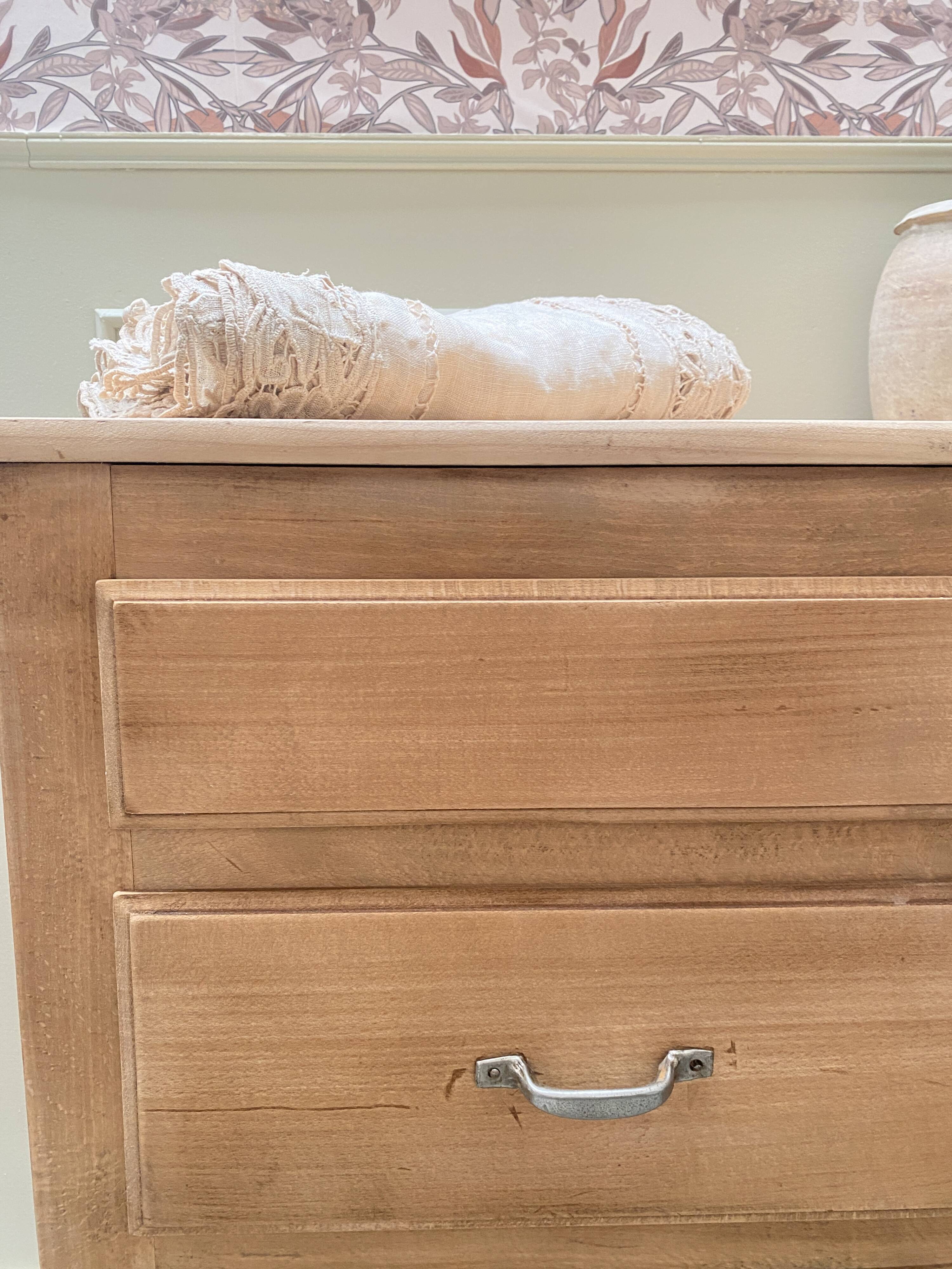 Large antique chest of drawers