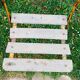 Set of 4 folding garden chairs