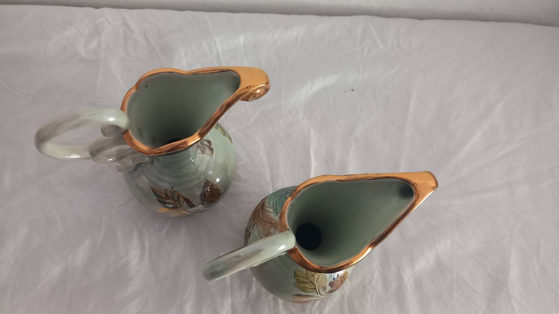 Pair of Vintage Ewers - Hubert Bequet (Model 323 Chantal)