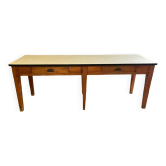 Refectory table old craft table