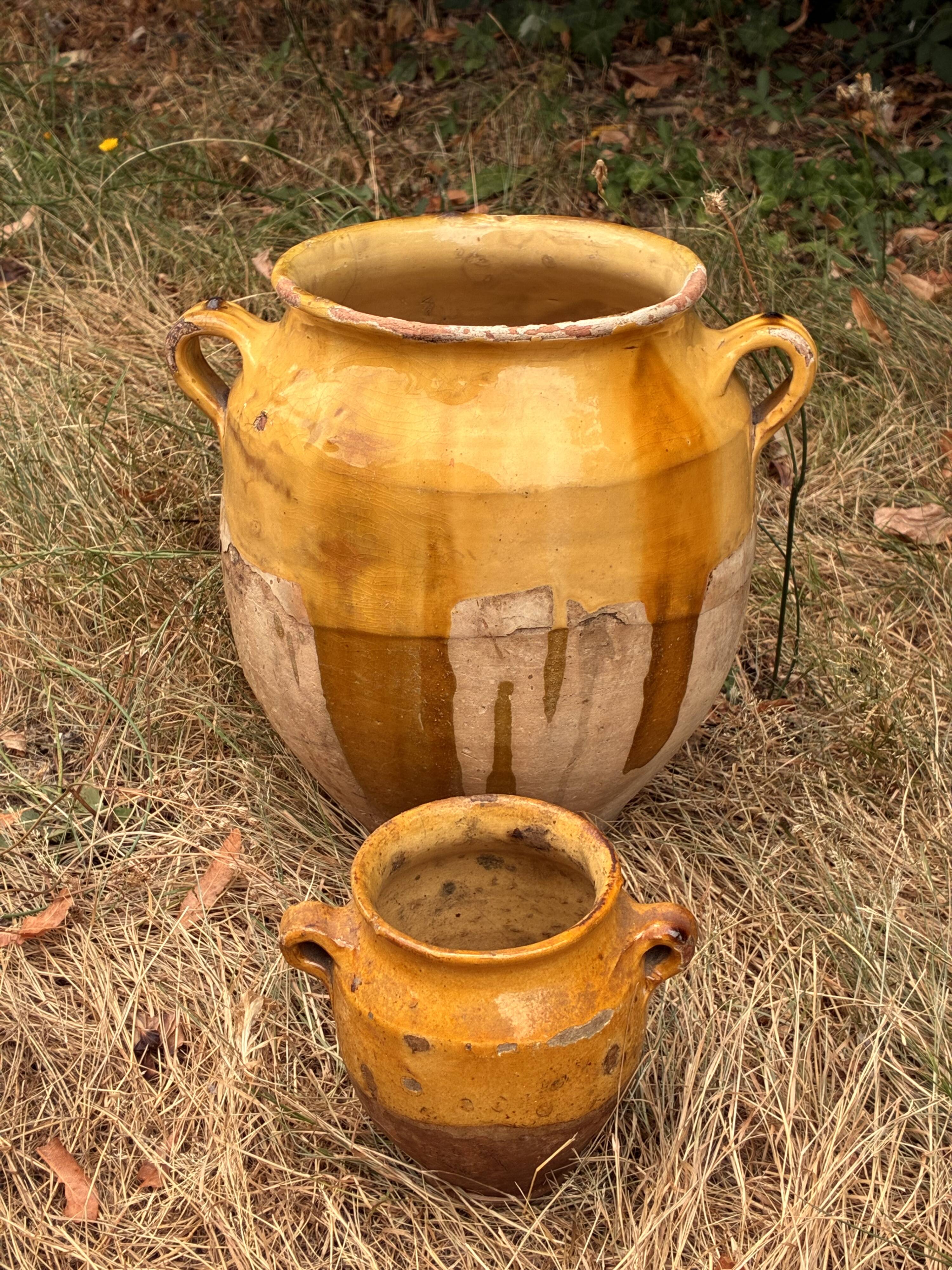 Pots : 1 petit et 1 grand