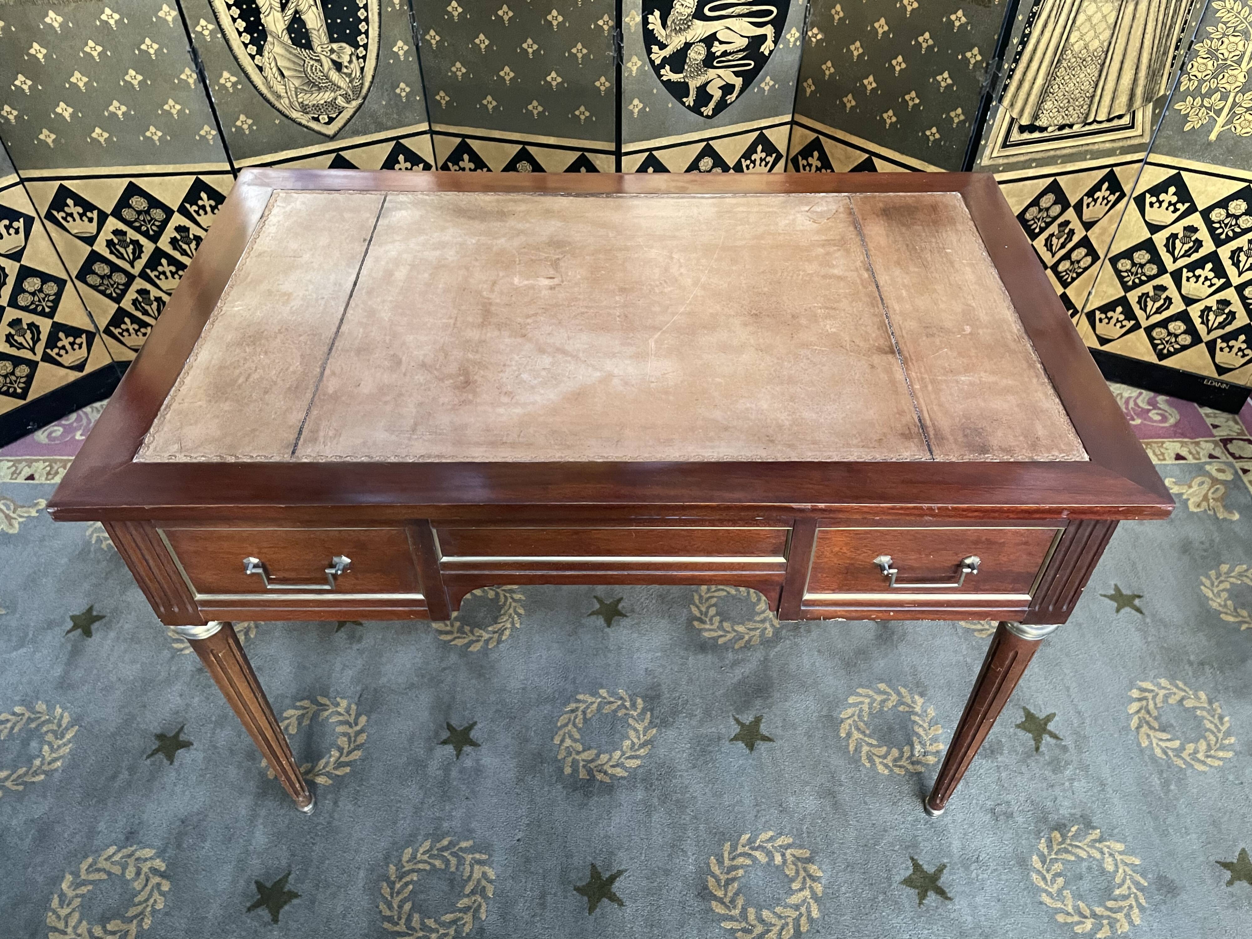 Louis XVI style flat desk