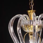 Midcentury Jewel Murano Glass Chandelier by Barovier e Toso, 1950s