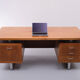 Jórgen Pedersen Teak Desk Denmark 1960s