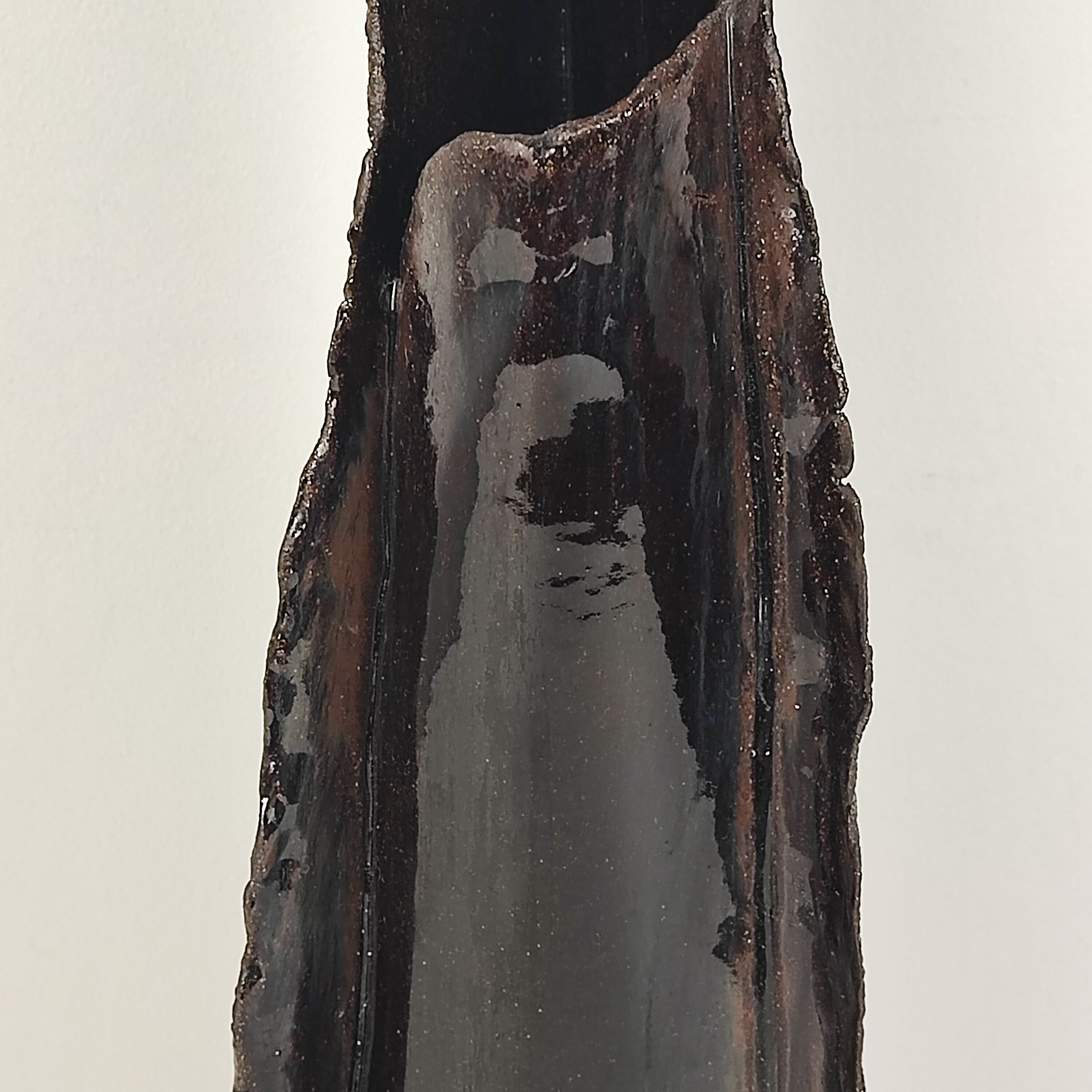 "Brutalist" ceramic vase