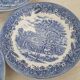 Churchill / Deep plates in English porcelain