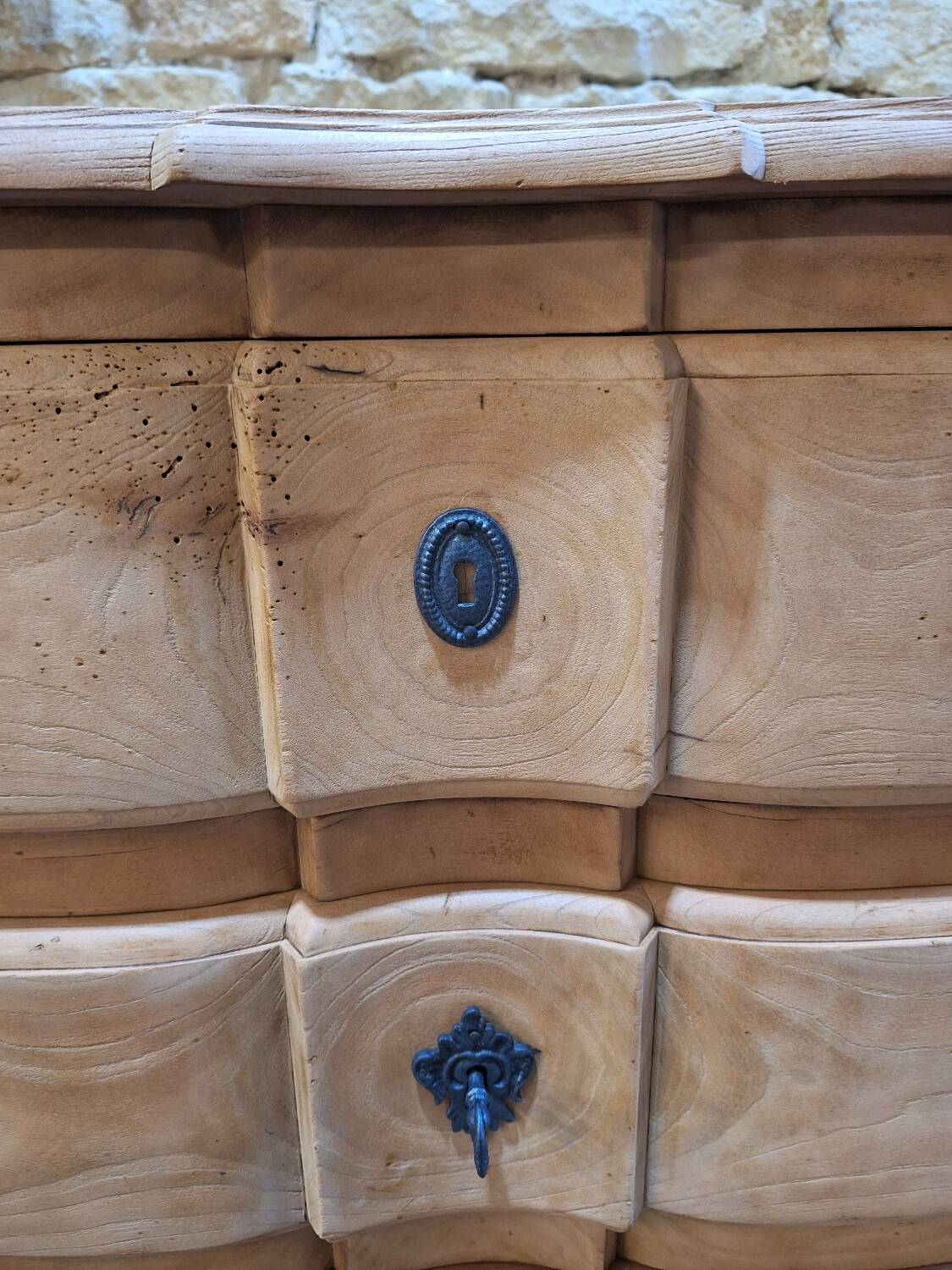 Solid cherry chest of drawers