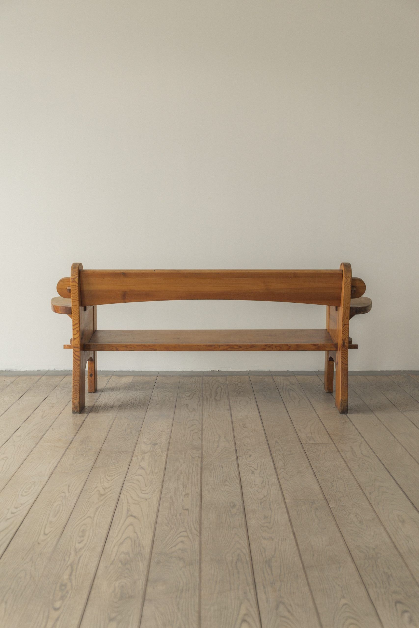 David Rosén, solid pine, bench