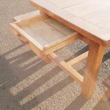 Farm table and 2 benches
