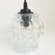 Bubbled glass hanging