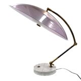 Stilux, mod. Orleans dome table lamp, Stilux Milano Italy, 1955
