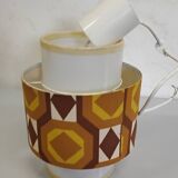 Pair of vintage 1970s chandeliers/pendant lights