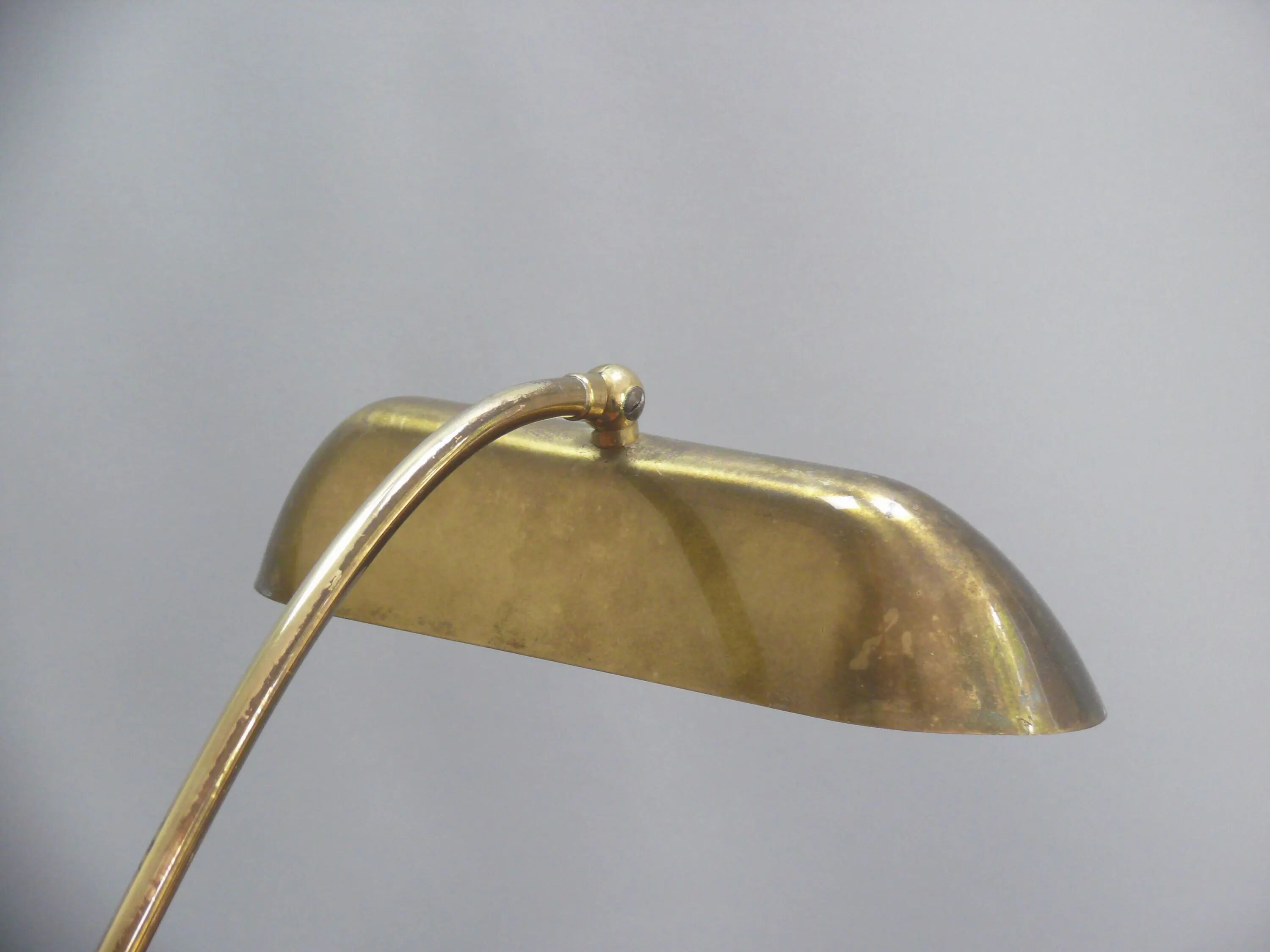 Vintage piano lamp, brass, 1960s, JBS