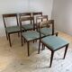 Set of six chairs, Denmark 1960s