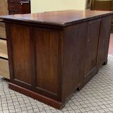 Flat mahogany desk early 20th century