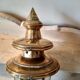 Moroccan lantern wall lamp in brass, glass and colored stained glass windows