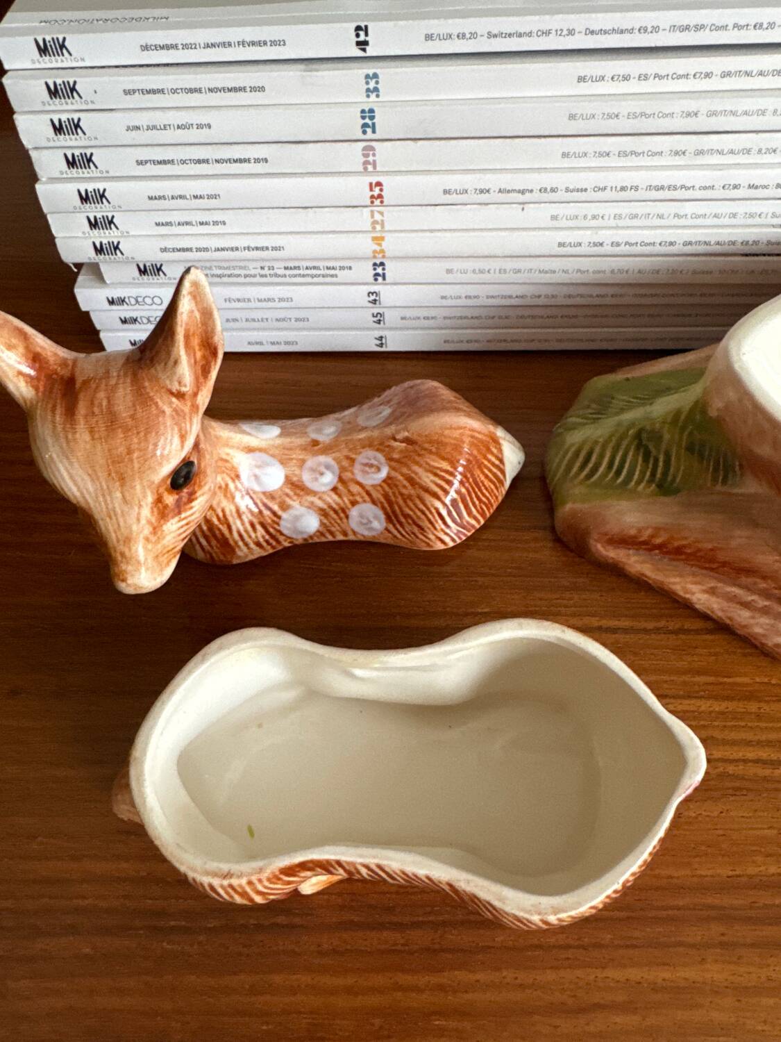 Zoomorphic ceramic